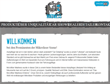 Tablet Screenshot of microfibermadness.de